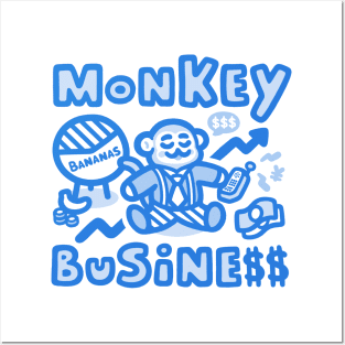 Monkey Business Posters and Art